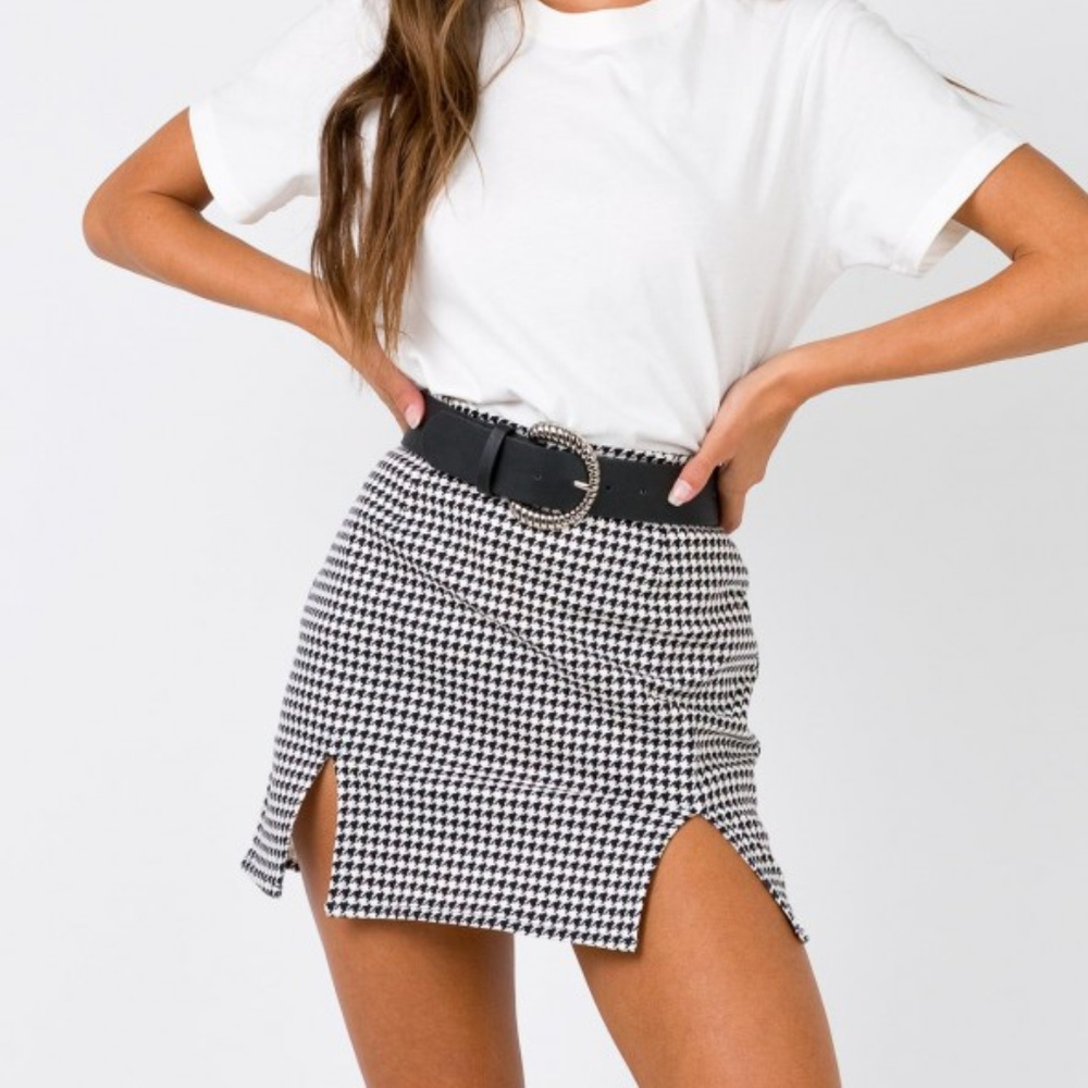 Princess Polly Gingham Mini Skirt